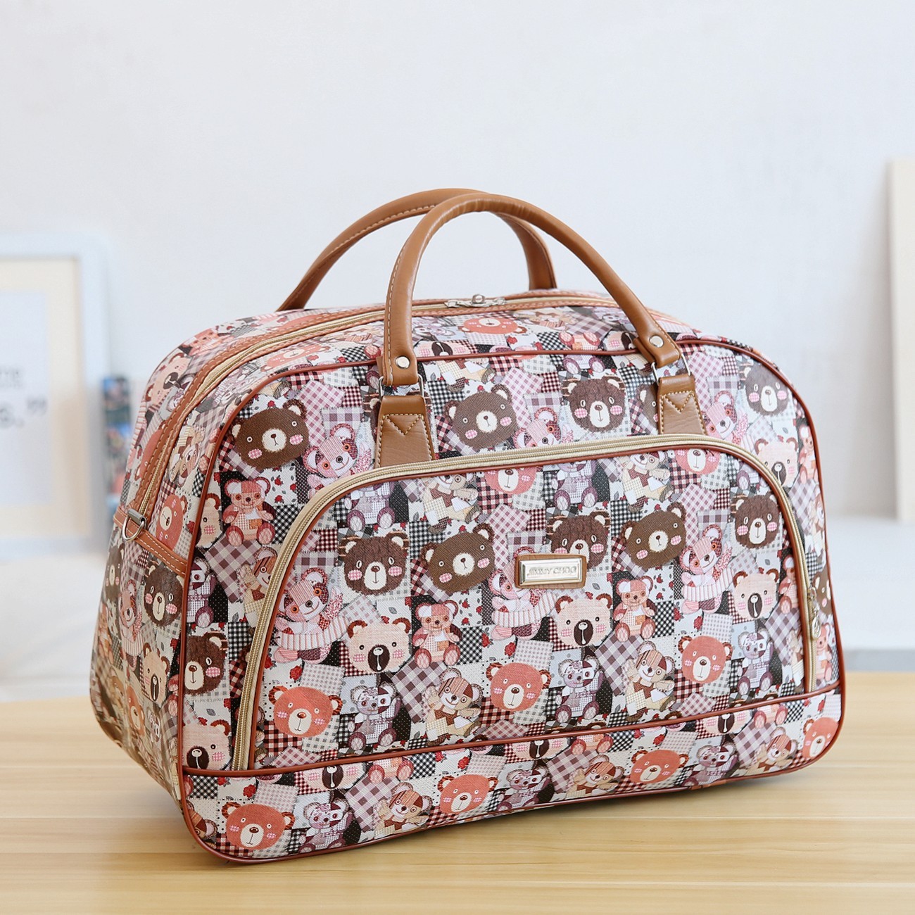 Hand Travel Bag Duffel Bag PU Gift Bag - Image 3
