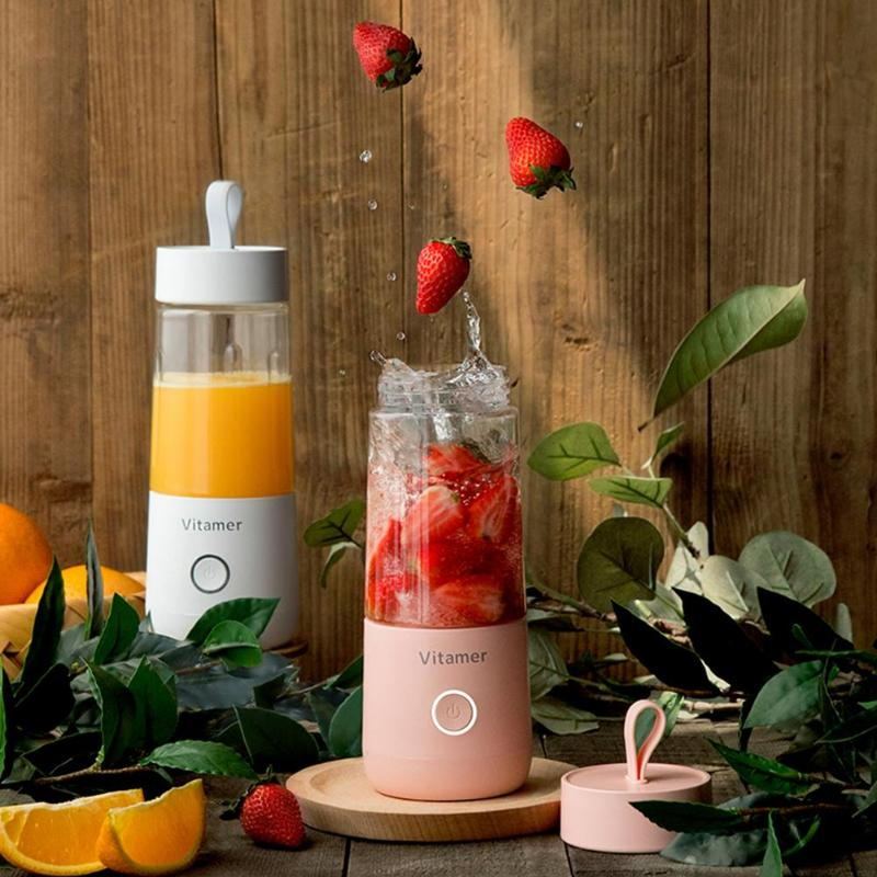 350ml Portable Blender Juicer Electric USB Rechargeable - Image 3