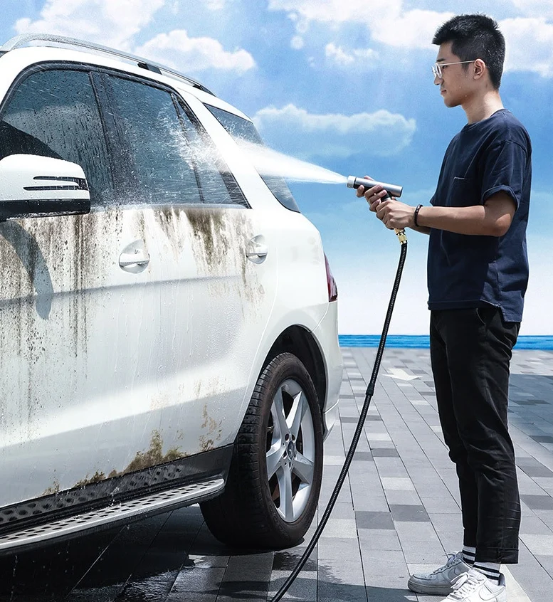 High-pressure Car Wash Water Gun Telescopic Water