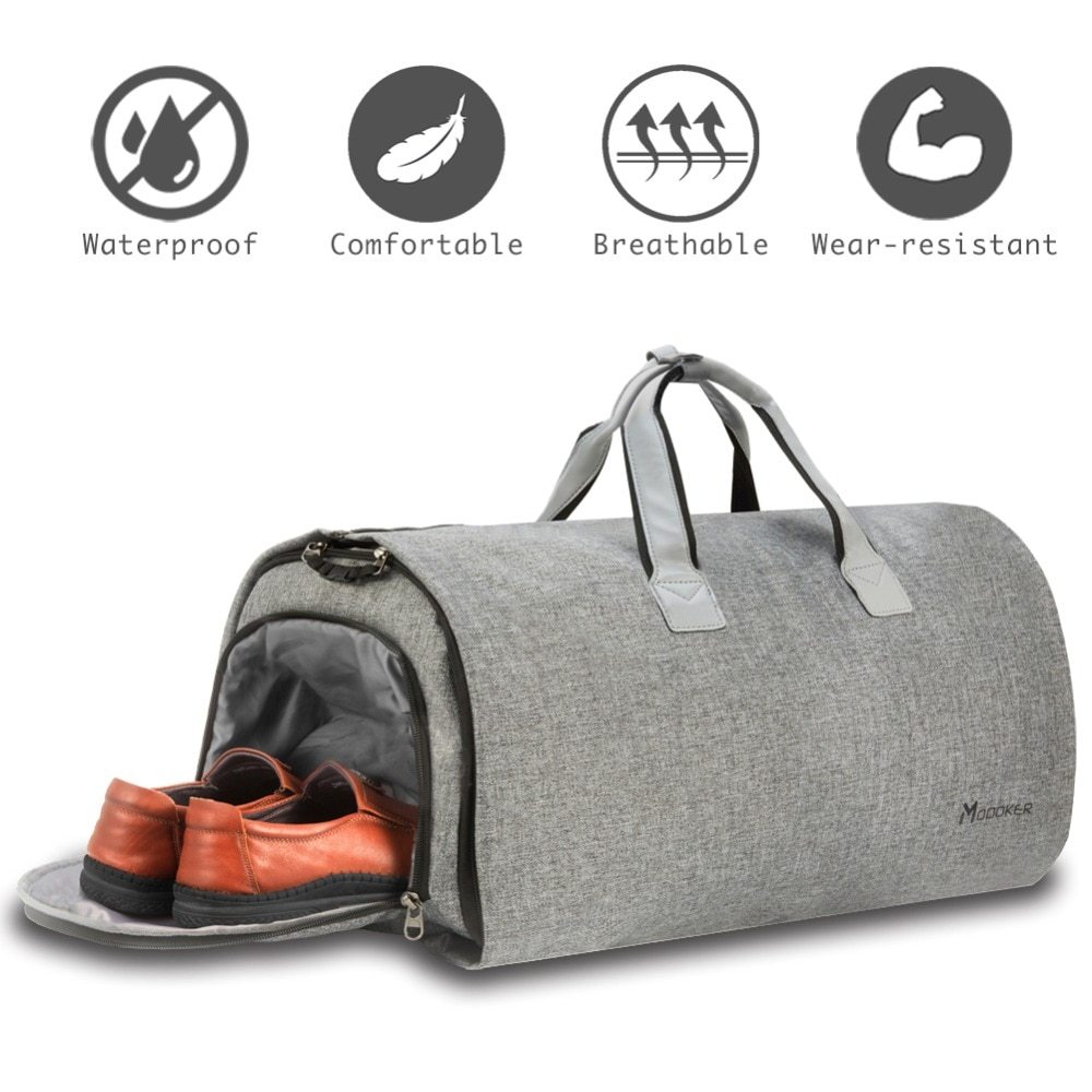 Travel Garment Bag with Shoulder Strap Duffel Bag Carry - Image 5