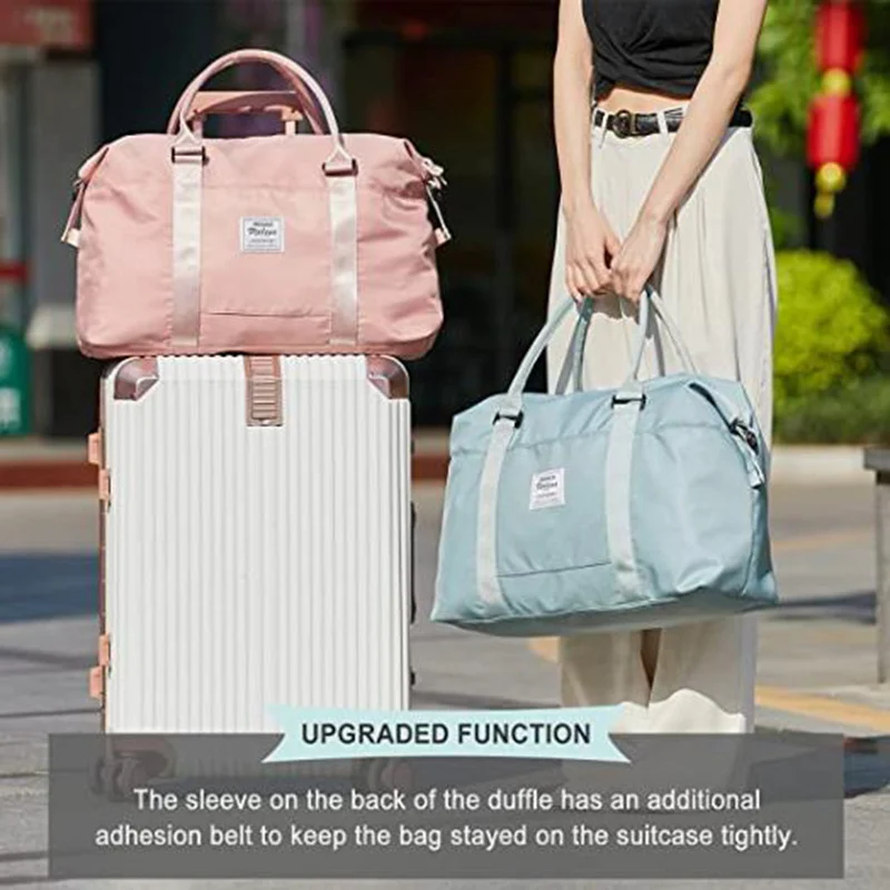 Travel Duffel Bags Sports Fitness Gym Tote Bag Women - Image 2