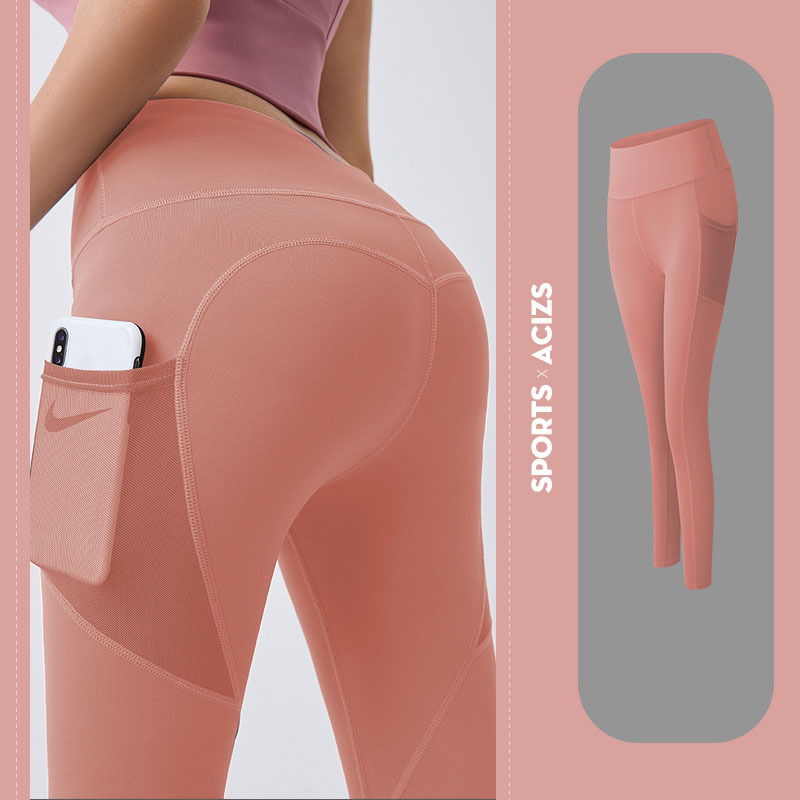 Yoga Pants Women with Pocket Leggings Sport Girl Gym - Image 10