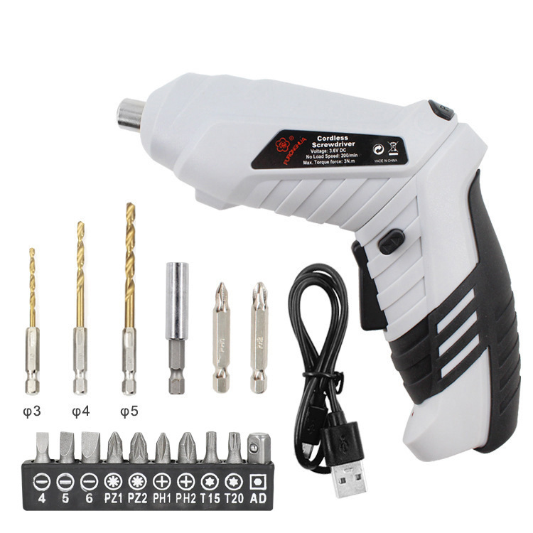 Cordless Lithium Electric Drill Household Screwdriver - Image 3