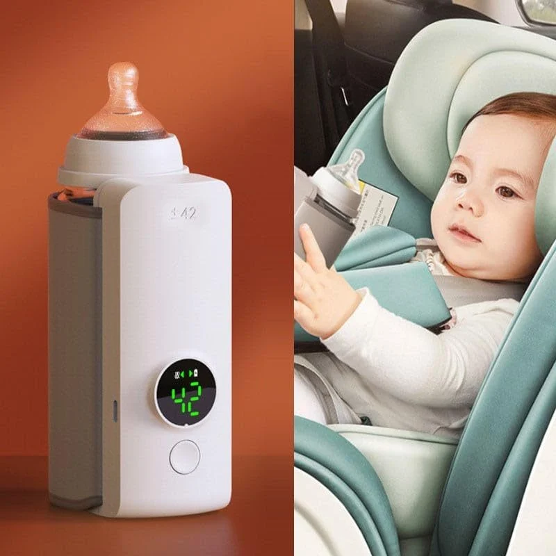 Portable Wireless Rechargeable Baby Bottle Warmer USB - Image 2