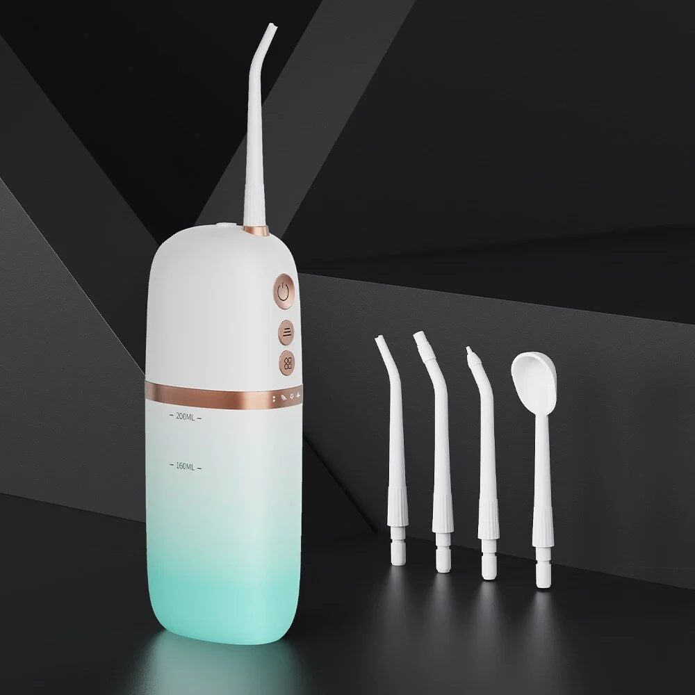 200ml Portable Flosser IPX7 Waterproof Electric Flosser