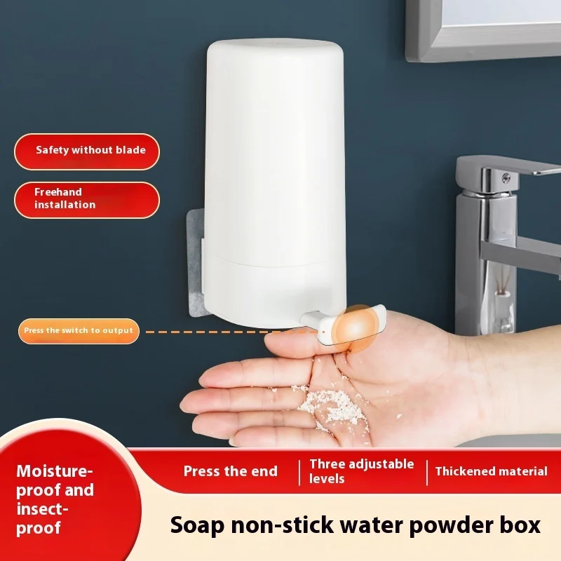 Soap Grinder Dispenser Soap Box Wall Mounted Dry - Image 5