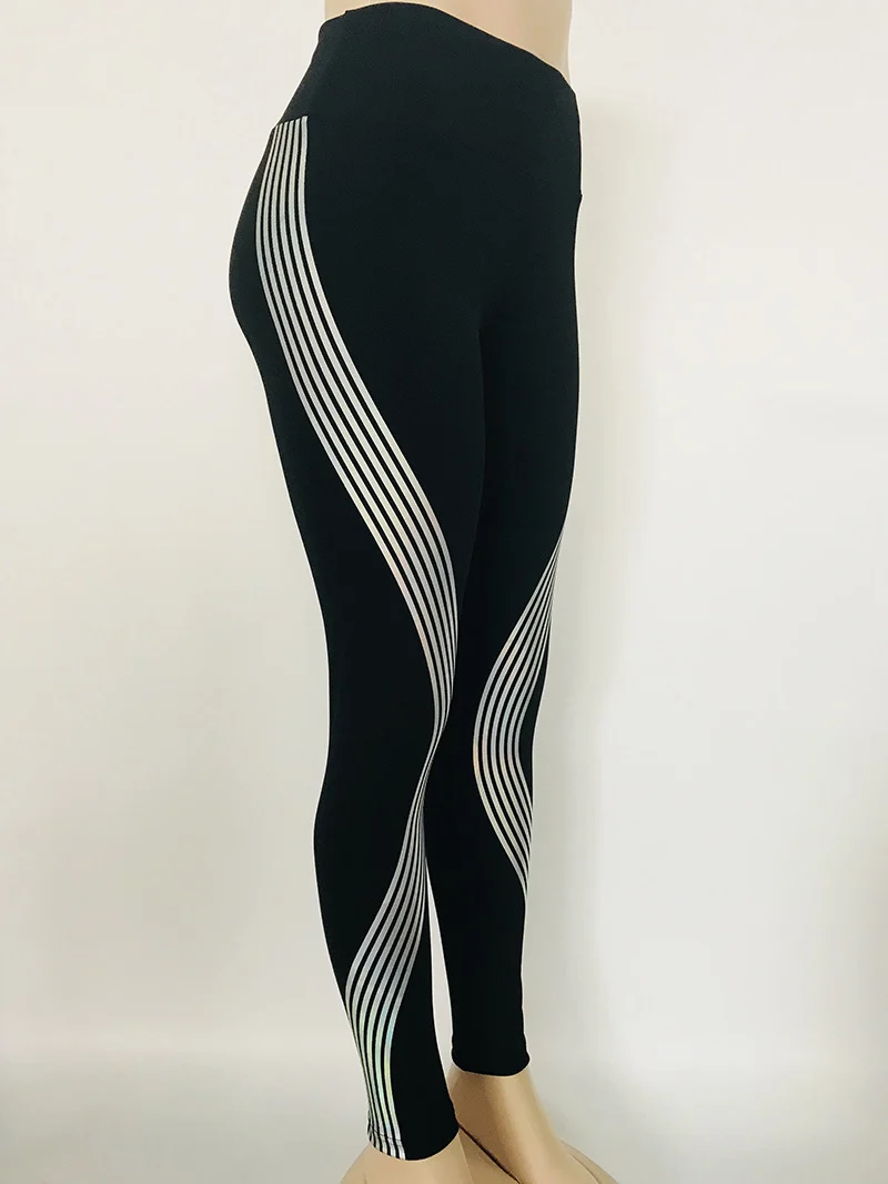 Reflective Leggings Glow in the Dark Night Light Laser - Image 3