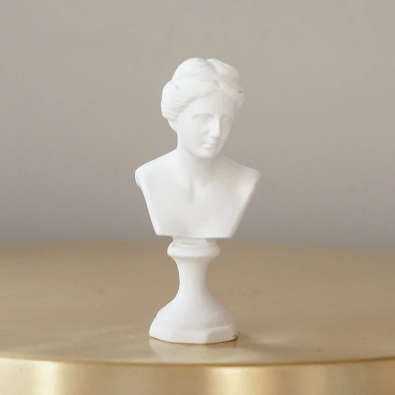 Mini Plaster Statue Decoration Sketch Resin Statue - Image 8