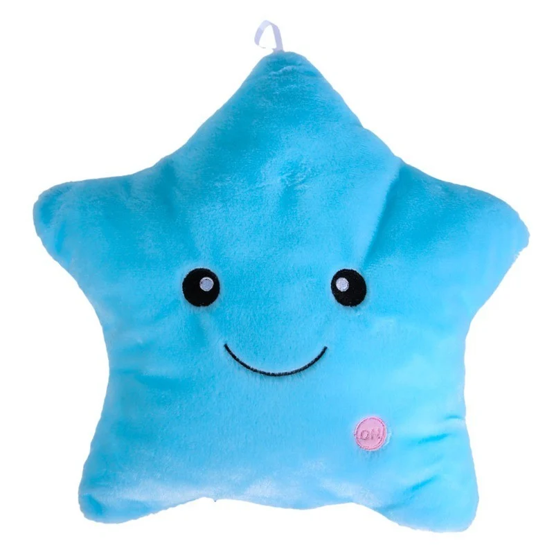 34CM Unique Toy Luminous Pillow Vivid Star Design LED - Image 4