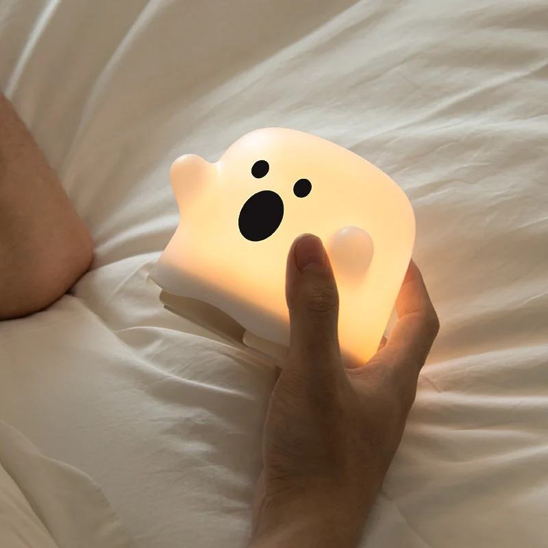 Home Decor Silicone Night Light Bedside Table Lamp LED - Image 10