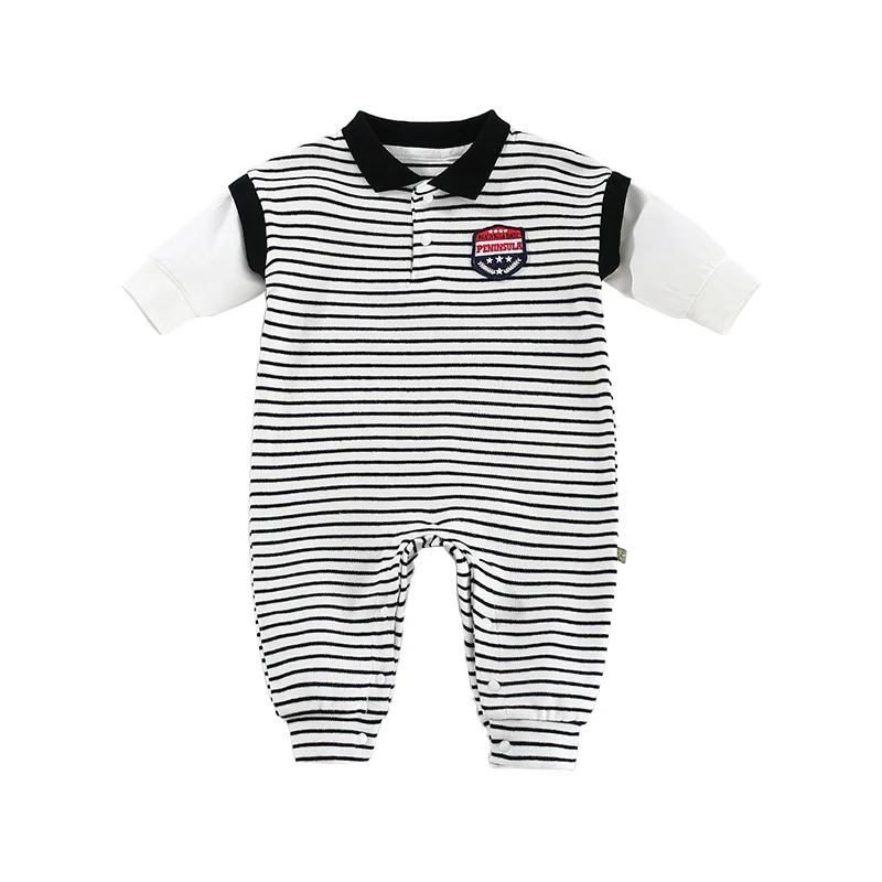 Baby Onesies Striped Male Baby Newborn Clothes Baby