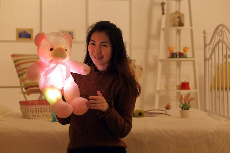 Creative Light Up LED Teddy Bear Stuffed Animals Plush - Image 9