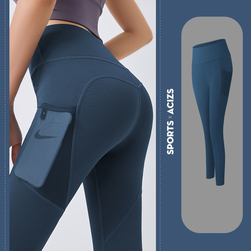 Yoga Pants Women with Pocket Leggings Sport Girl Gym - Image 3