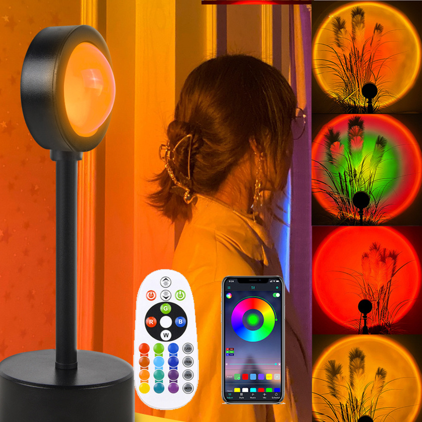 Sunset Projection Lamp – Ambient Mood Light for Bedroom