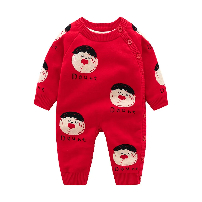 Newborn Baby Clothes Baby Crawling Clothes Thickening - Image 5