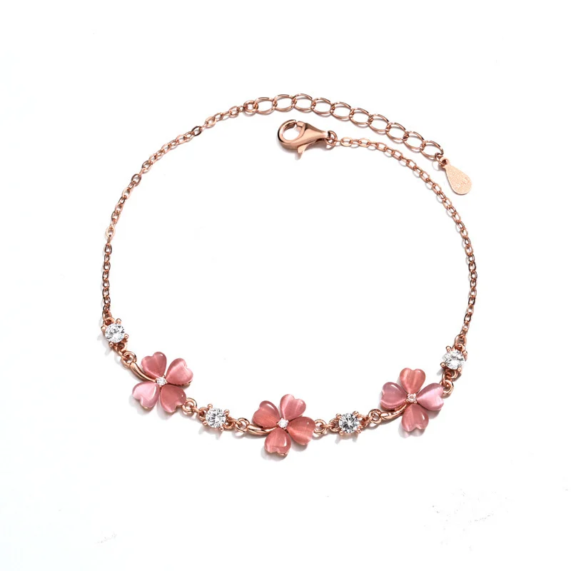 Fashion Jewelry Opal Crystal Gemstones Chain Bracelets - Image 5