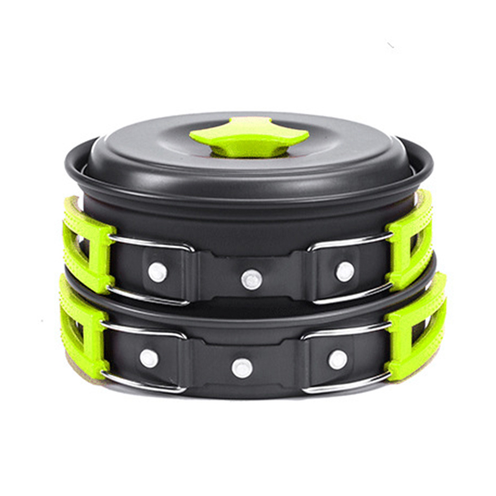 Camping Cookware Kit Outdoor Cooking Set Aluminum - Image 8