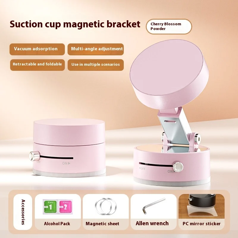 Foldable Magnetic Vacuum Car Phone Holder Foldable - Image 10