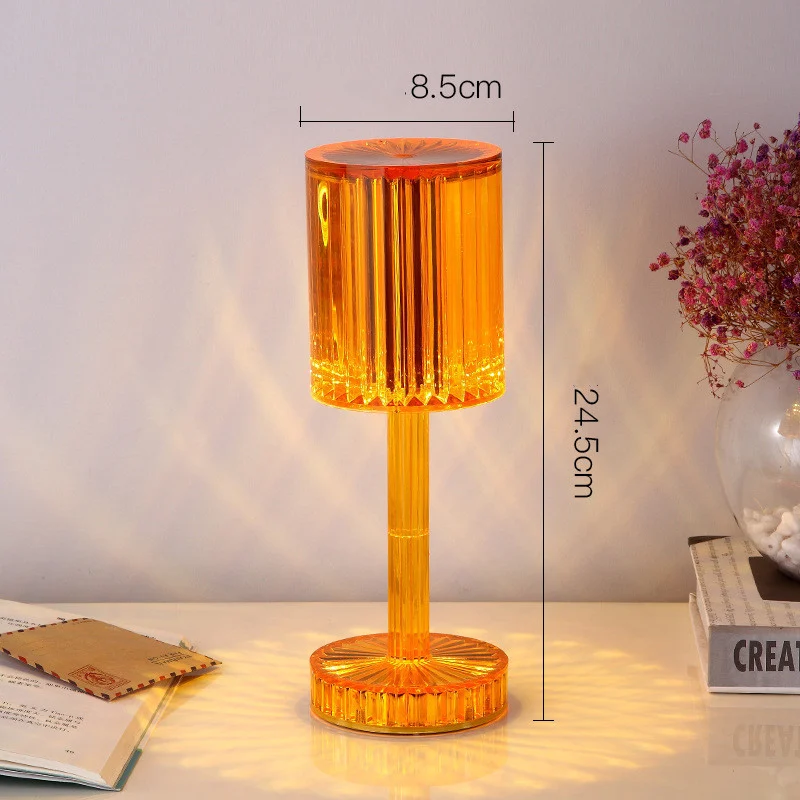 Crystal Table Lamp Hotel Decoration Diamond Romantic - Image 8