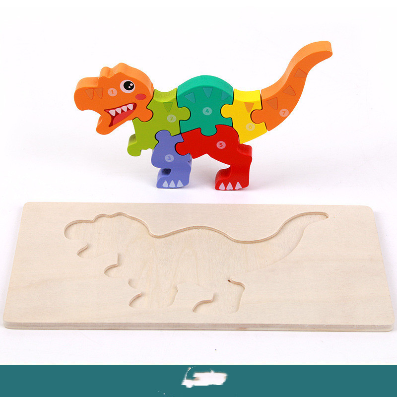 Children's Educational Toys Wooden Three-dimensional - Image 5