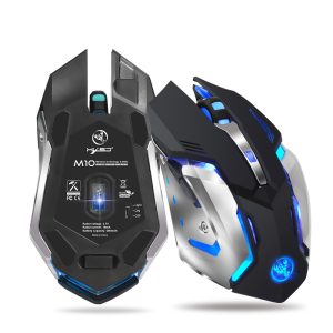 HXSJ Wireless Mouse 2.4GPI Gaming Mouse Glowing Mouse