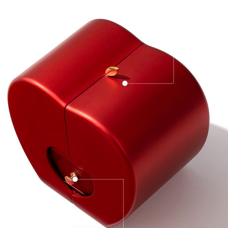 Fashion Jewelry Box Red Apple Christmas Gift Necklace - Image 6