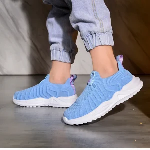 Children Loafers Autumn Mesh Casual Chunky Sneakers