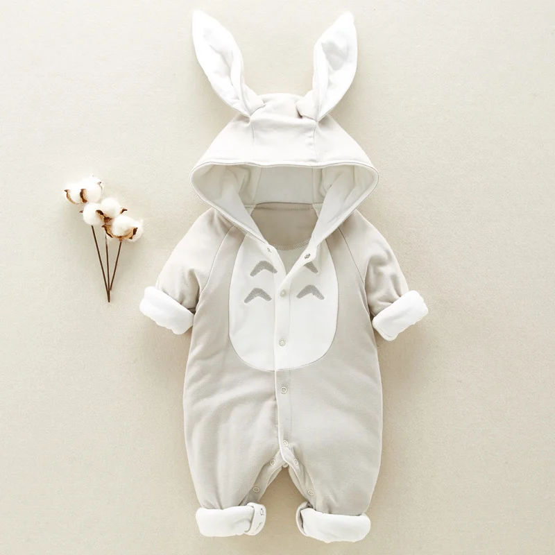 The Cotton Padded Cotton Baby Romper Thickened