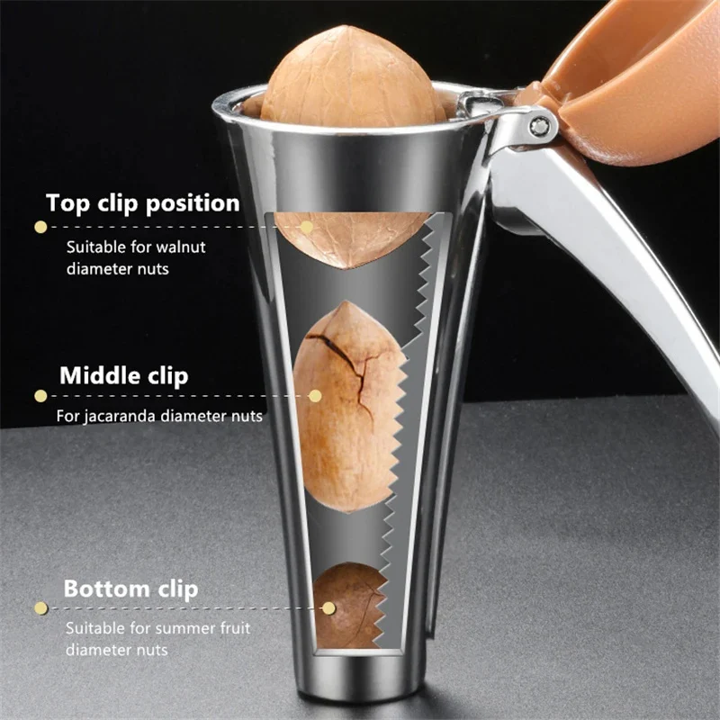 Zinc Alloy Pecan Nut Cracker Walnut Nutcracker Pine - Image 8