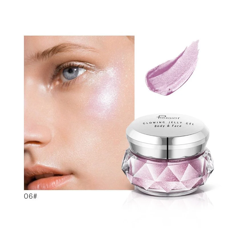 Face Highlighter Jelly Gel Mermaid Eyeshadow Glow Body - Image 9