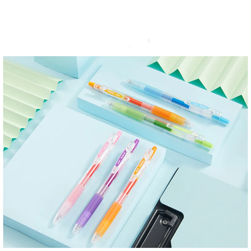Official Direct Juice Baiguole Gel Pen 0.5 6 Colors - Image 2