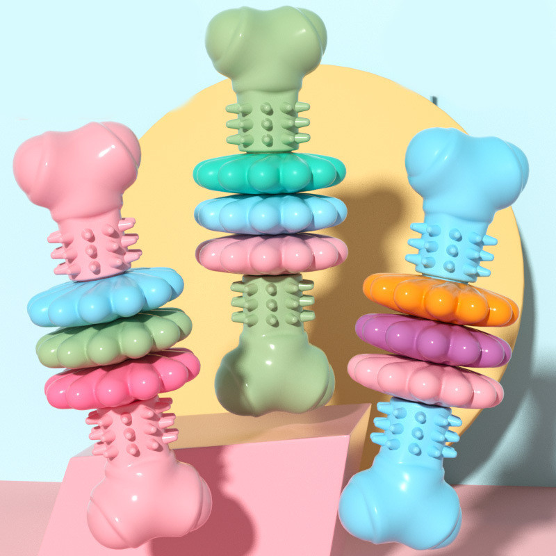 Dog Chew Toy Dog Bone Type Dogs Teeth Cleaning Toys - Image 8