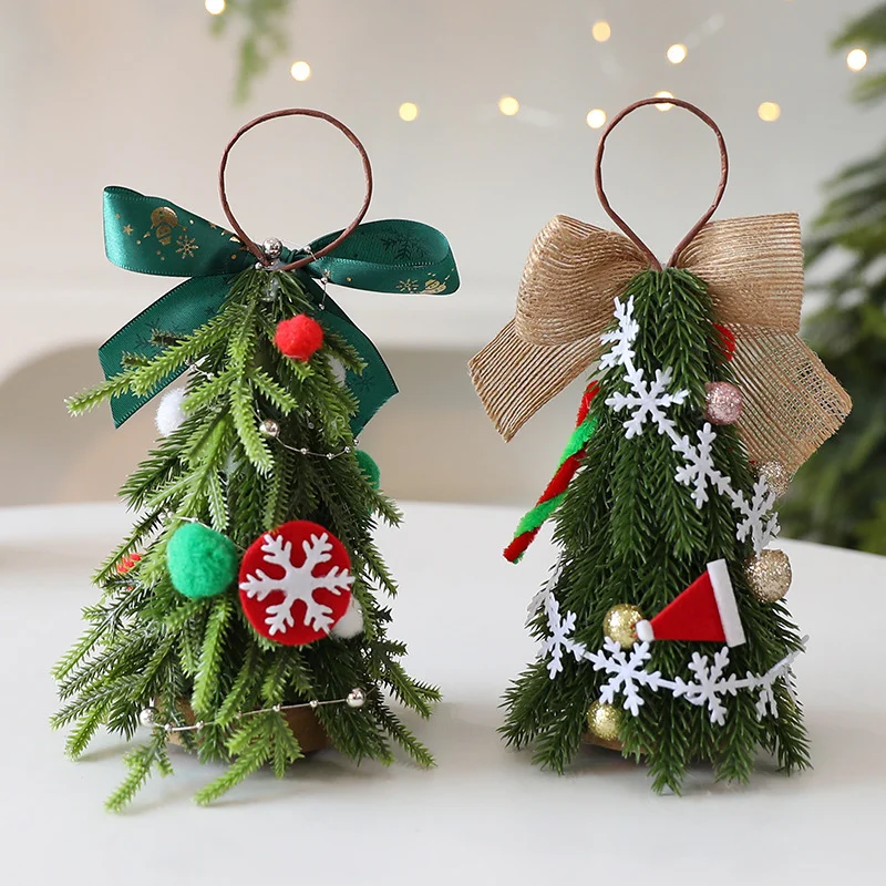 Mini Christmas Tree Ornaments Diy Christmas Decorations - Image 2