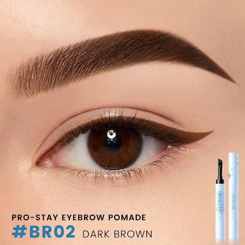 2 in 1 3D Eyebrow Gel Cream Eyeliner Pencil 3 Colors - Image 3