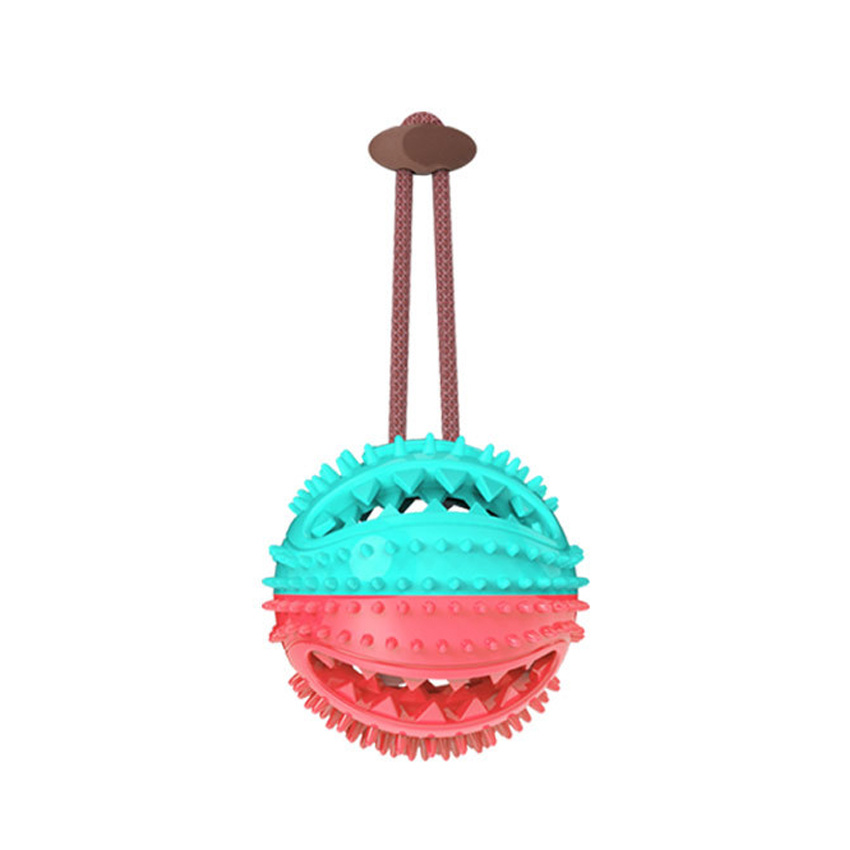 Dog Toys Silicon Suction Cup Tug Interactive Dog Ball - Image 7