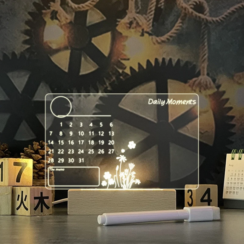 Creative Note Board Creative Led Night Light USB - Image 4