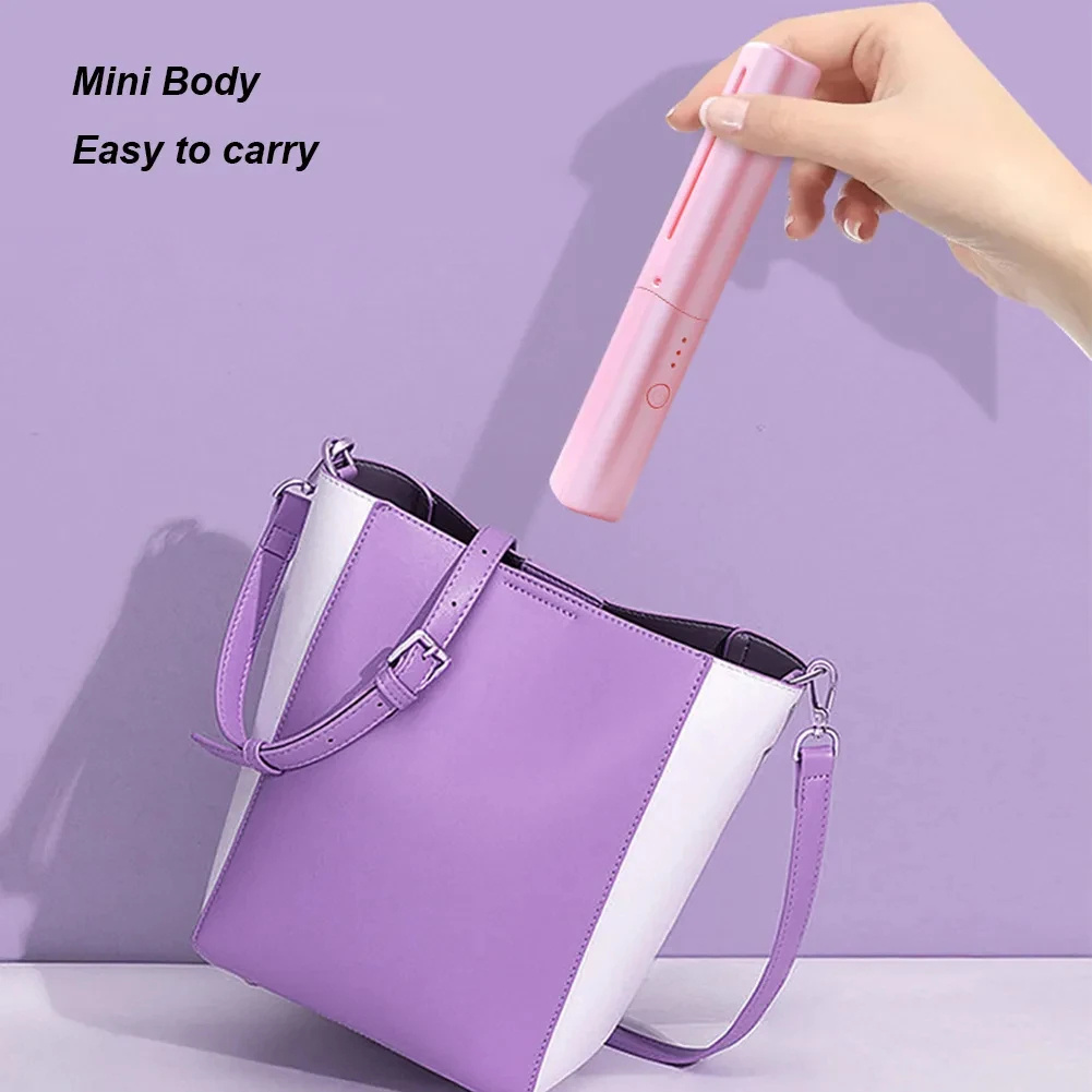Professional Wireless Hair Straightener Curler Comb - Image 4