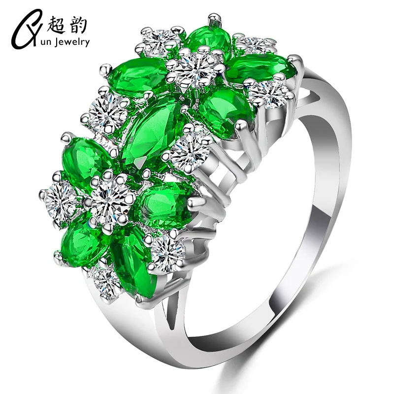 flower rings for women fashion jewelry gift - Image 3