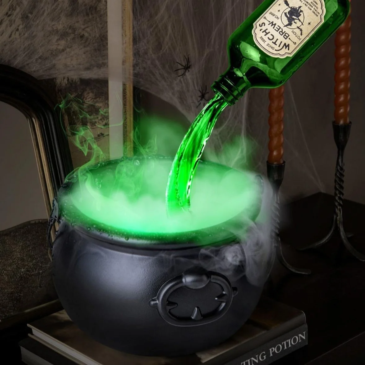 Halloween Black Wizard Bowl Magic Float Bottle and - Image 9