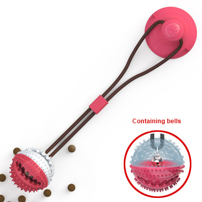Dog Toys Silicon Suction Cup Tug Interactive Dog Ball - Image 5