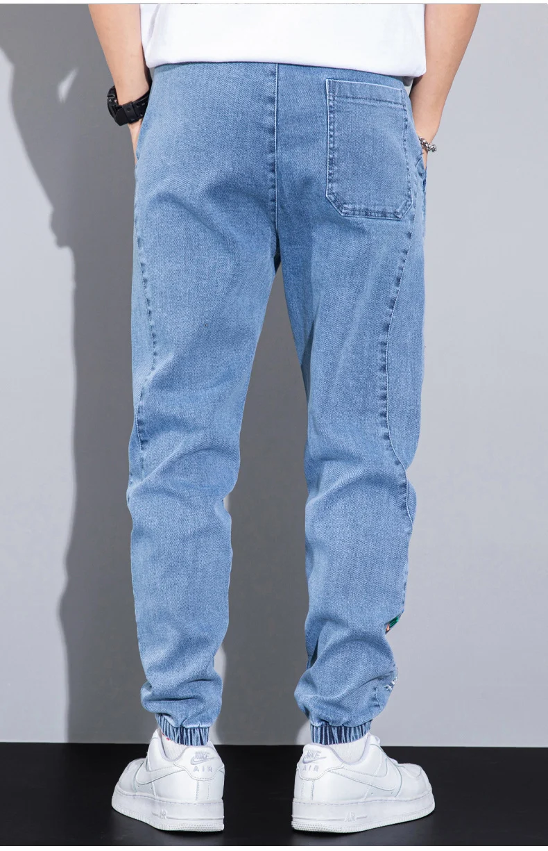 Fashion Jeans For Men Loose Harlan Bunches - Image 6