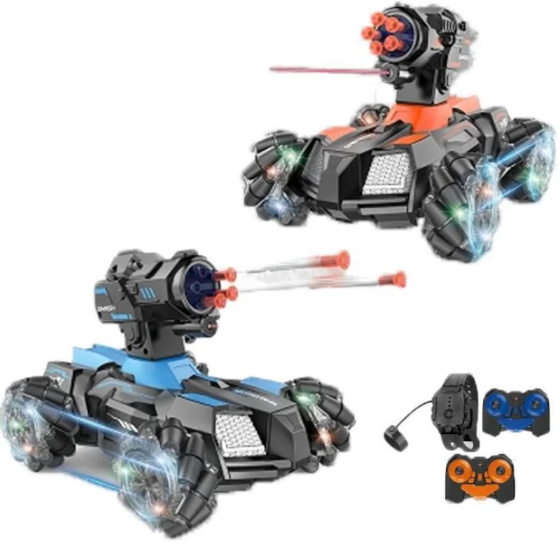 Remote Control Tank Soft Bomb Armored Rc Toy Car - Image 5