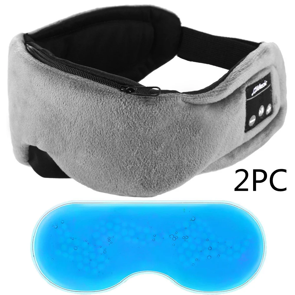 Washable Sleep Earphone Eye Mask Wireless Bluetooth - Image 10