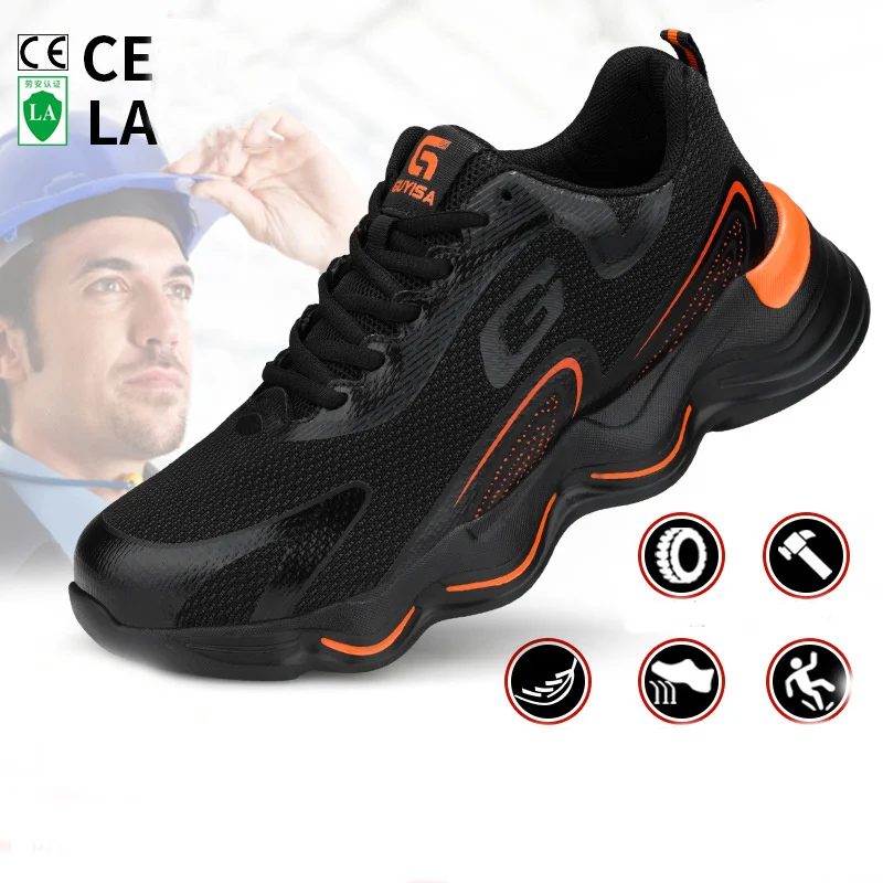 Steel Toe Shoes for Men Work Safety Shoes Nonslip - Image 8