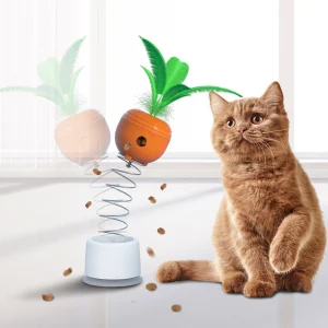 Cat Leaking Food Toy Self-Playing Tumbler Toys Funny