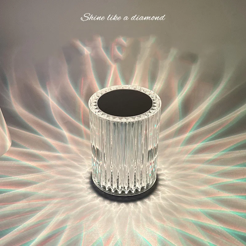 Crystal Lamp Table Lamp Atmosphere Creative Line Small - Image 10