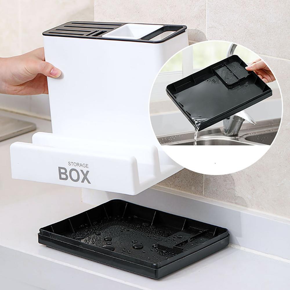Tableware Storage Holders Kitchen Knife Plastic - Image 4