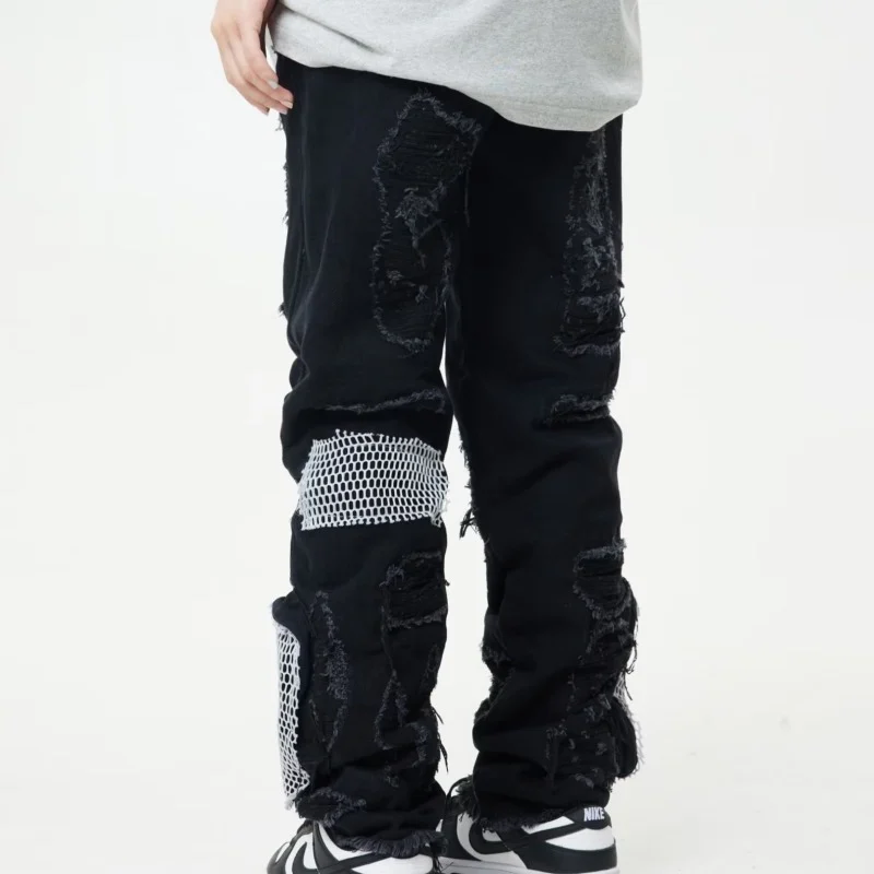 Accumulation Feeling Burrs Mop Trousers Men - Image 8