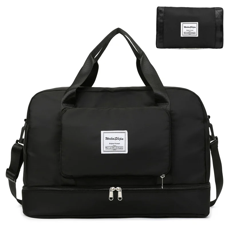 Foldable Travel Duffel Bags Sports Gym Tote Bag Women - Image 8