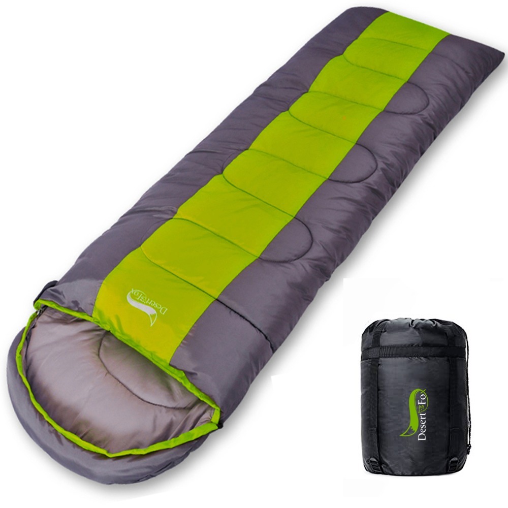 Camping Sleeping Bag Lightweight Warm & Cold Envelope - Image 2